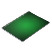 Carnet Vignette Vert-Noir Grainy (Côté gauche)
