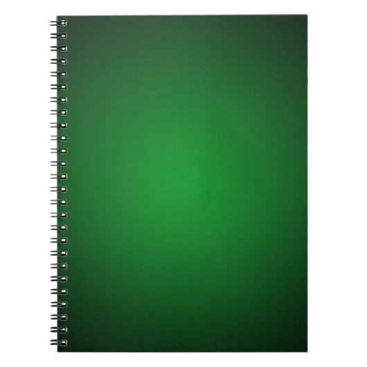 Carnet Vignette Vert-Noir Grainy (Devant)