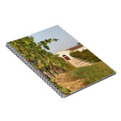 Carnet Vignobles, vignes de petit verdot et la cave dans (Côté Droit)