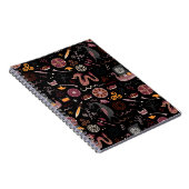 Carnet Viking motif design graphique transparent (Côté Droit)