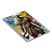 Carnet Viking Nordic Scandinavian warrior medieval myth (Côté Droit)