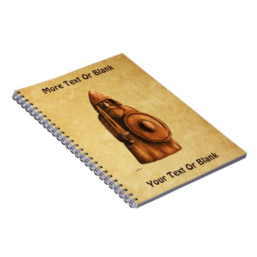 Carnet Viking rustique (Côté Droit)