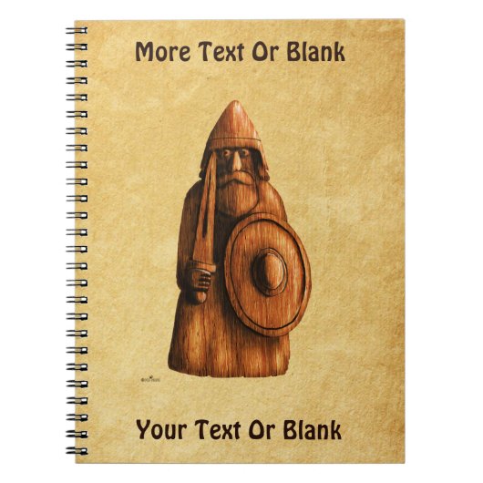 Carnet Viking rustique (Devant)