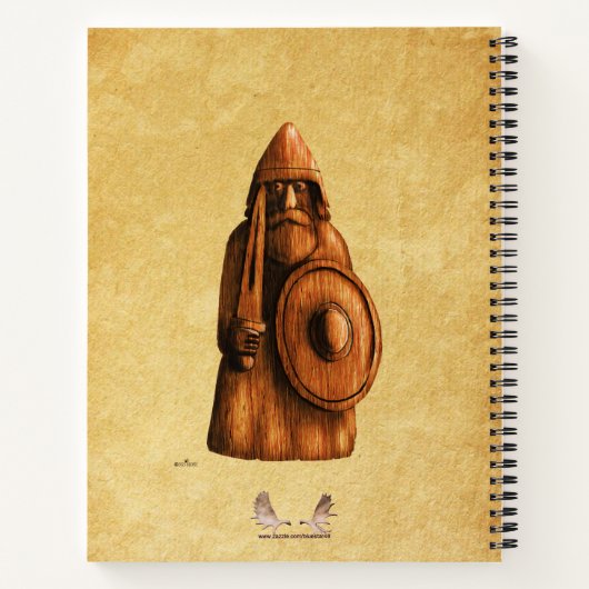 Carnet Viking rustique (Dos)