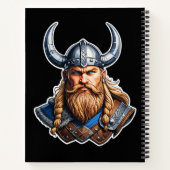 Carnet Vikings Homme nordique (Dos)