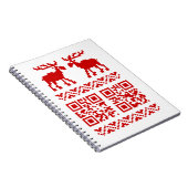 Carnet Vilain Sweater QR Code Bonne année! (Côté Droit)