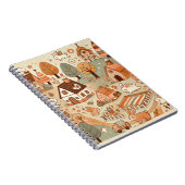 Carnet village de lapin mignon (Côté Droit)