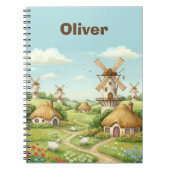 Carnet Village moulin à vent de rêve (Devant)