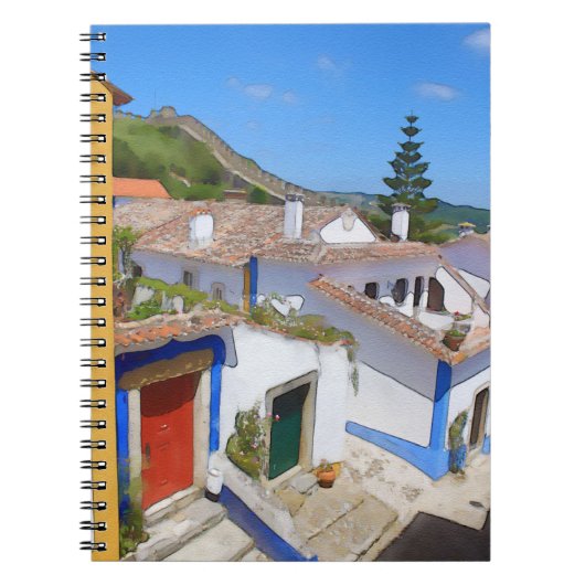 Carnet Village Watercolor (Devant)
