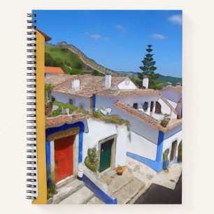 Carnet Village Watercolor