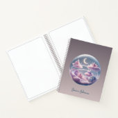 Carnet Ville céleste flottante personnalisée (Intérieur)