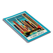 Carnet Ville colorée de Chicago (Côté Droit)