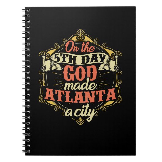 Carnet Ville d'Atlanta Géorgie (Devant)
