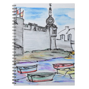 Carnet Ville de Concarneau Finistère, Bretagne