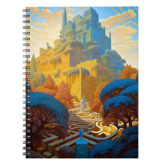 Carnet Ville de Maze Surreal (Devant)