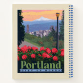 Carnet Ville de Rose | Portland, Oregon (Dos)