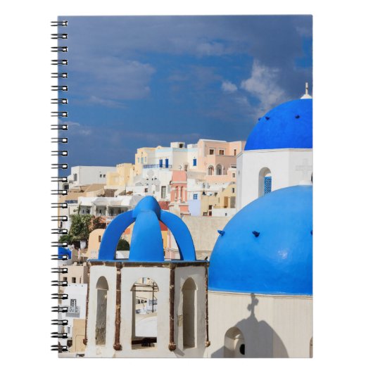 Carnet Ville de Santorin, Grèce (Devant)