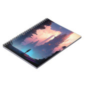 Carnet Ville futuriste de science-fiction (Côté gauche)