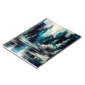 Carnet Ville peinte - Scène d'hiver 1006 (Côté gauche)