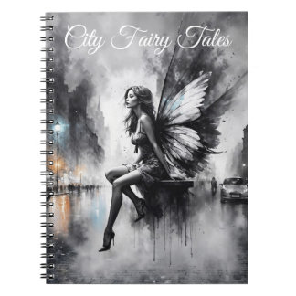 Carnet Ville urbaine sombre fée imaginaire futuriste goth