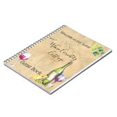 Carnet Vin Campagne Location de vacances Guest Book Winer (Côté gauche)