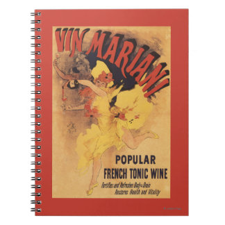Carnet Vin Mariani Danseuse Fille Versant Du Vin