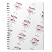 CARNET VIN, PLUS DE VIN, ENCORE PLUS DE VIN (Devant)