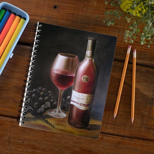 Carnet Vin rouge