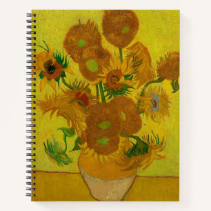 Carnet Vincent Van Gogh 15 Tournesols Peinture