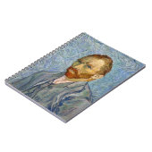 Carnet Vincent Van Gogh - Autoportrait (Côté gauche)