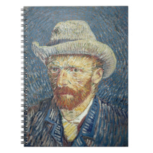Carnet Vincent van Gogh Autoportrait avec Casquette à