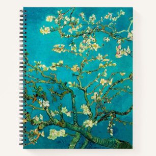 Carnet Vincent Van Gogh Blossoming Almond Tree Floral Art