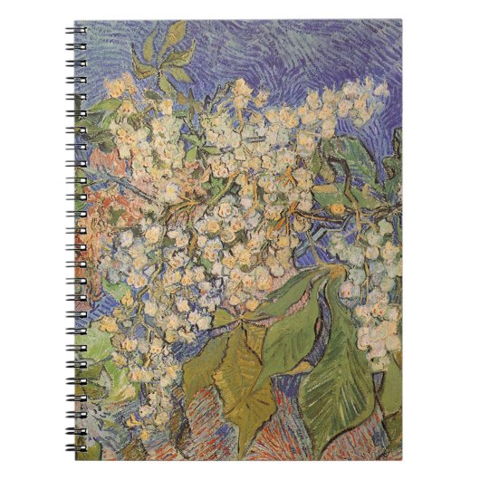 Carnet Vincent van Gogh - Branches de marronnier en fleur (Devant)