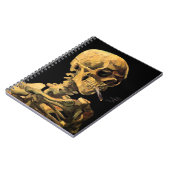 Carnet Vincent Van Gogh - Crâne à la cigarette allumée (Côté gauche)