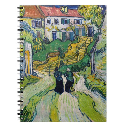 Carnet Vincent van Gogh - Escalier à Auvers (Devant)