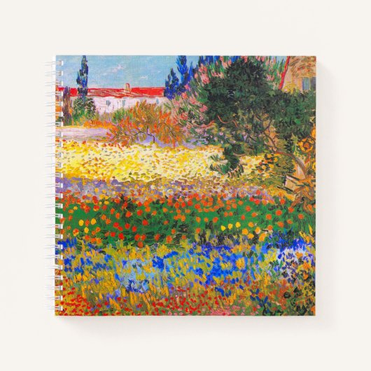 Carnet Vincent Van Gogh Flower Garden (Devant)