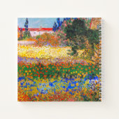Carnet Vincent Van Gogh Flower Garden (Dos)