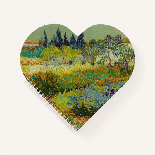Carnet Vincent Van Gogh Garden (Devant)