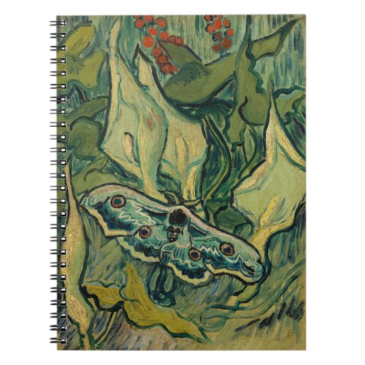 Carnet Vincent van Gogh - Giant Peacock Moth (Devant)