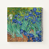Carnet Vincent Van Gogh - Iris (Dos)