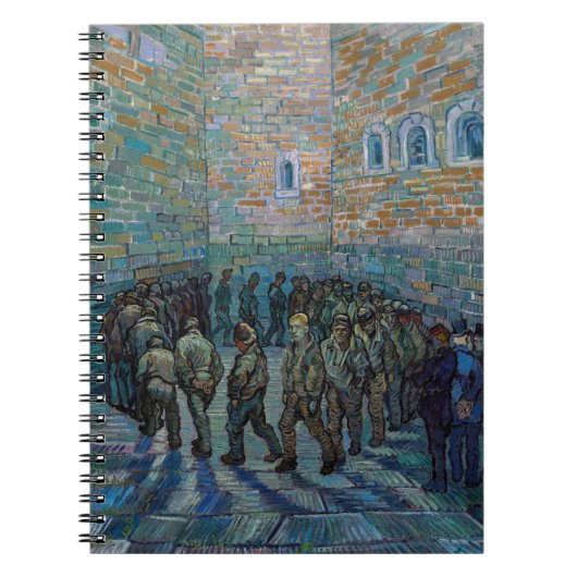Carnet Vincent van Gogh - La cour de la prison (Devant)