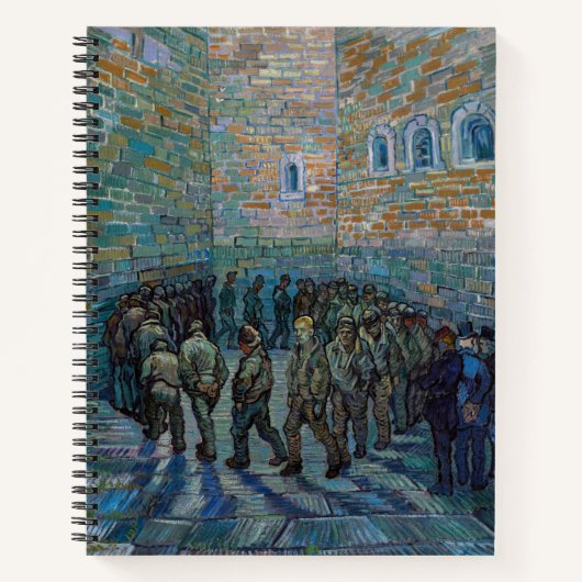 Carnet Vincent van Gogh - La cour de la prison (Devant)