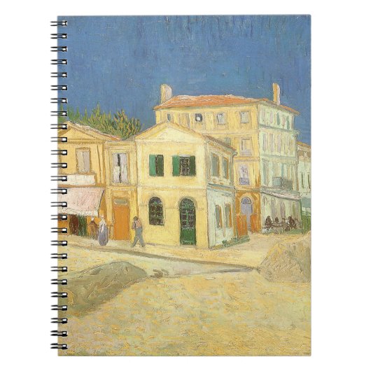 Carnet Vincent van Gogh - La Maison Jaune (La Rue) (Devant)