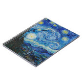 Carnet Vincent Van Gogh La Nuit étoilée (Côté gauche)