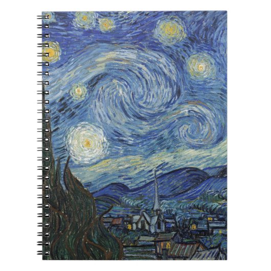Carnet Vincent van Gogh| La Nuit étoilée, juin 1889 (Devant)