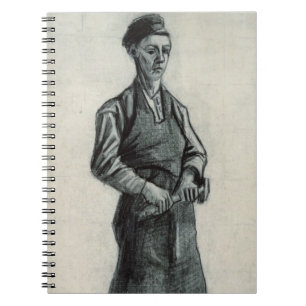 Carnet Vincent van Gogh le jeune forgeron, 1882