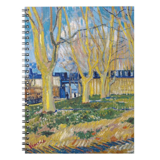 Carnet Vincent van Gogh - Le Train Bleu (Devant)