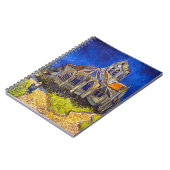 Carnet Vincent van Gogh - L'église d'Auvers (Côté gauche)