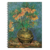 Carnet Vincent van Gogh - Les amitiés dans un vase en cui (Devant)