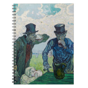 Carnet Vincent van Gogh - Les buveurs, après Daumier